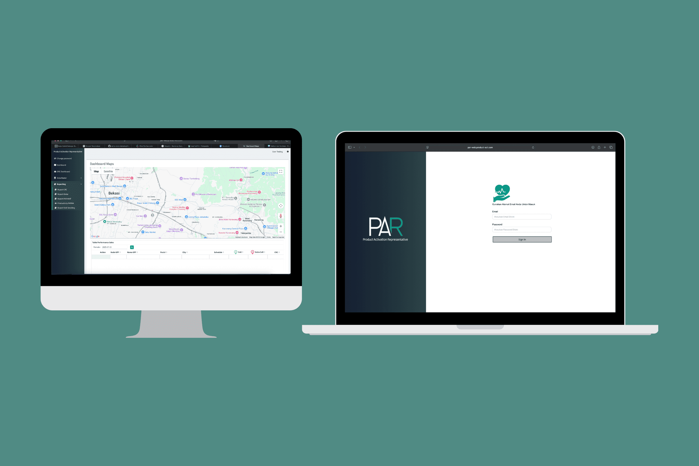 PARMA CMS for minimarket sales promotions